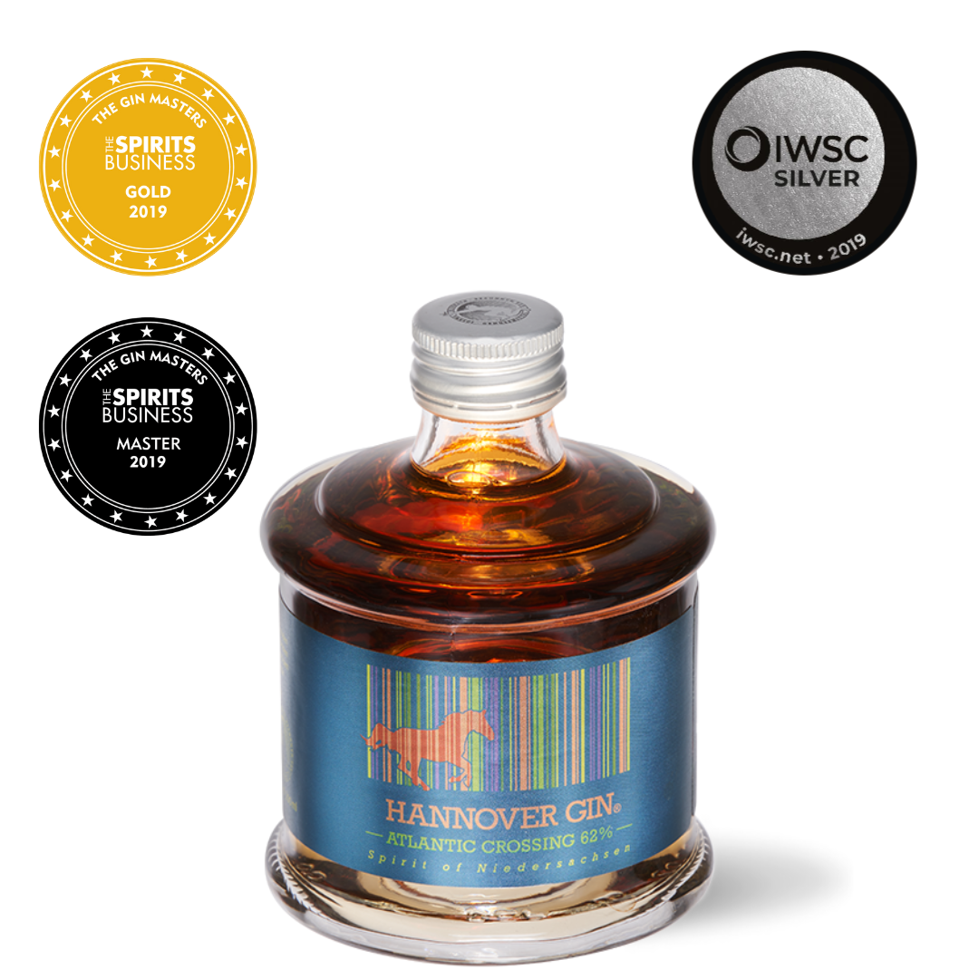 12 • HANNOVER GIN ATLANTIC CROSSING • 0.2l • 62% vol.