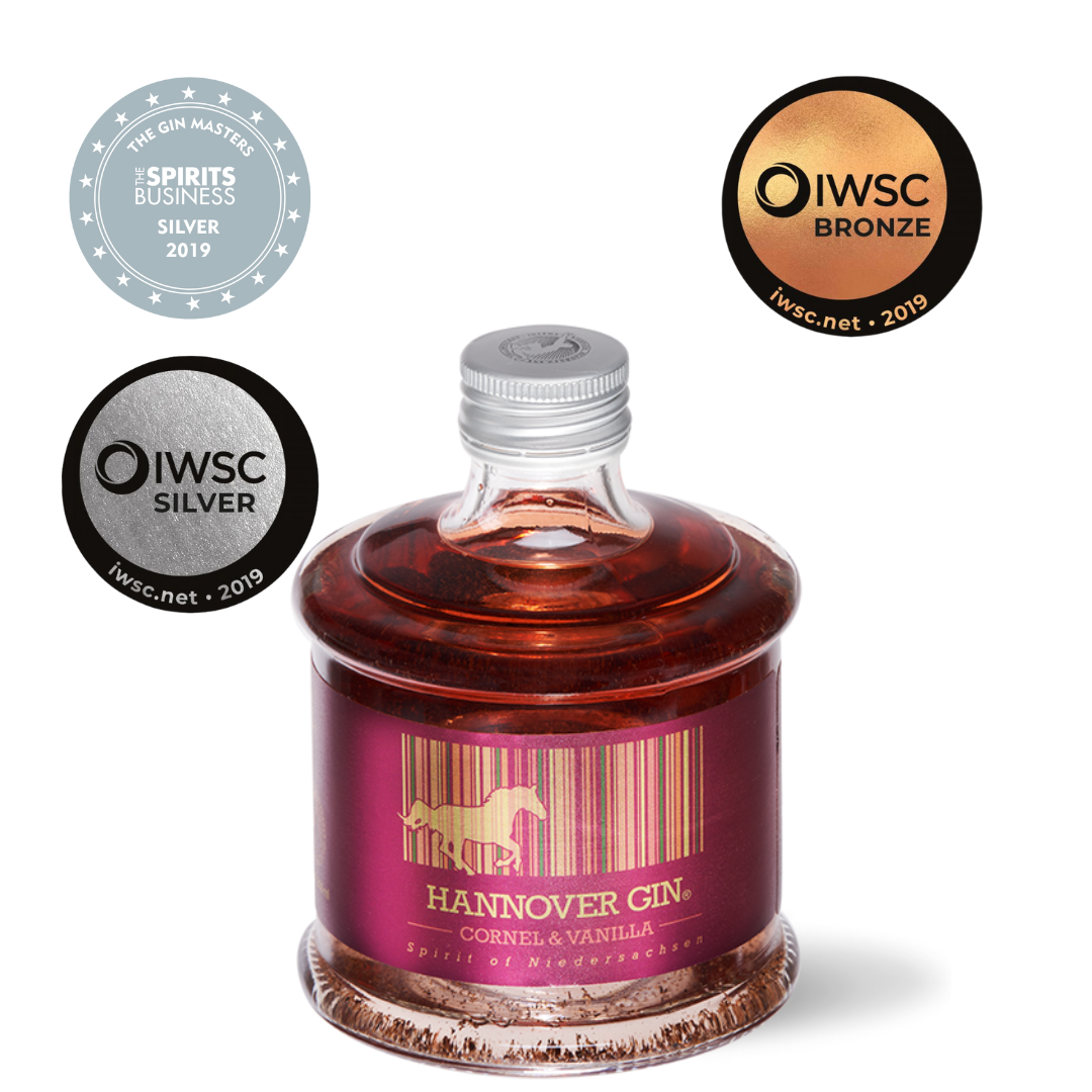 06 • HANNOVER GIN CORNEL + VANILLA • 0.2l • 42% vol.