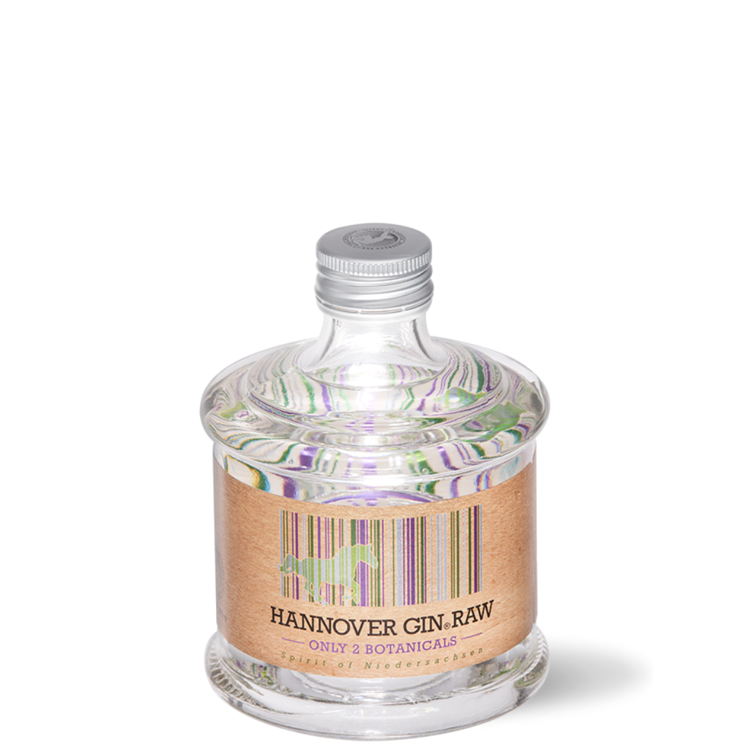 14 • HANNOVER GIN RAW ONLY 2 BOTANICALS • 0,2l • 42% vol.