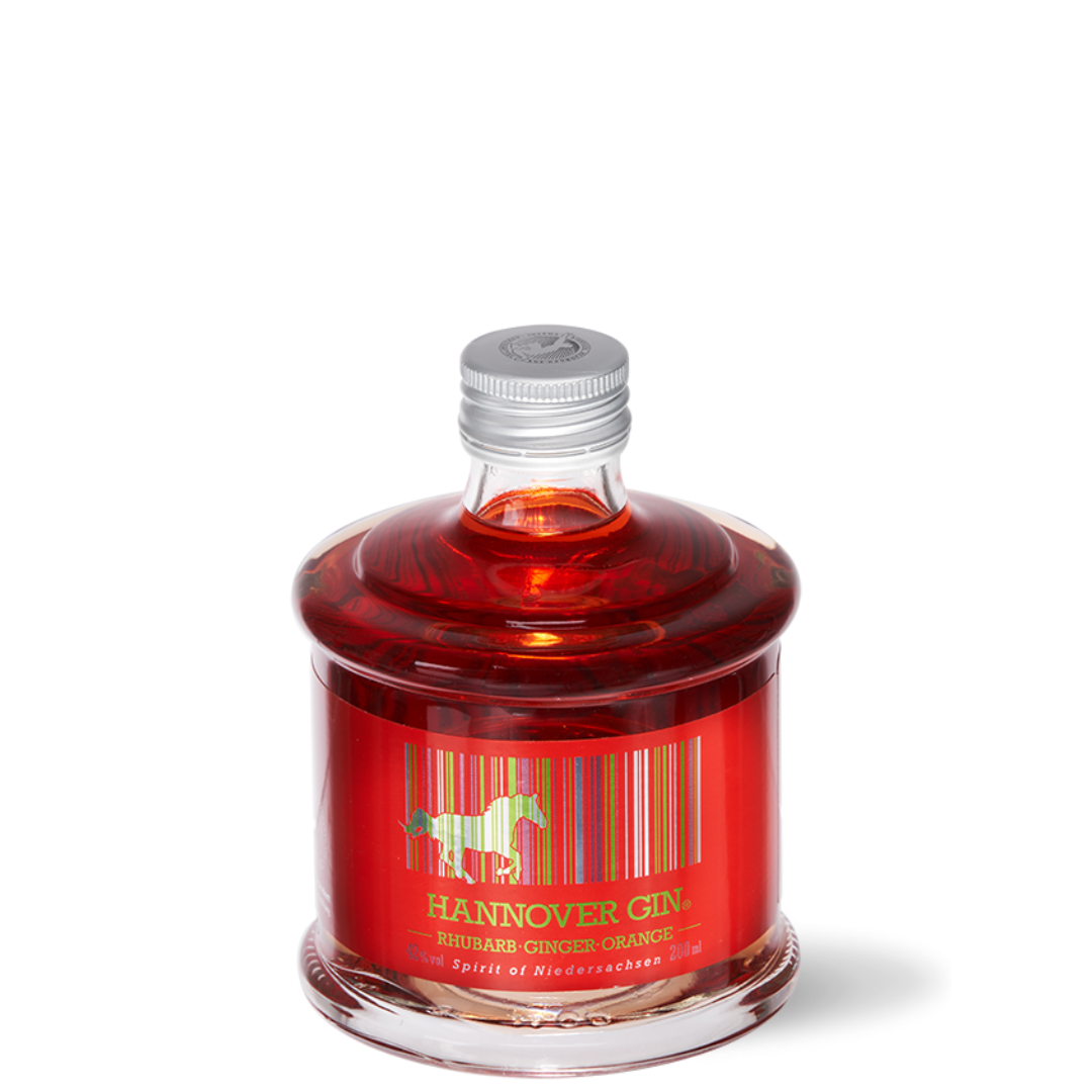 20 • HANNOVER GIN RHUBARB GINGER ORANGE • 0.2l • 42% vol.
