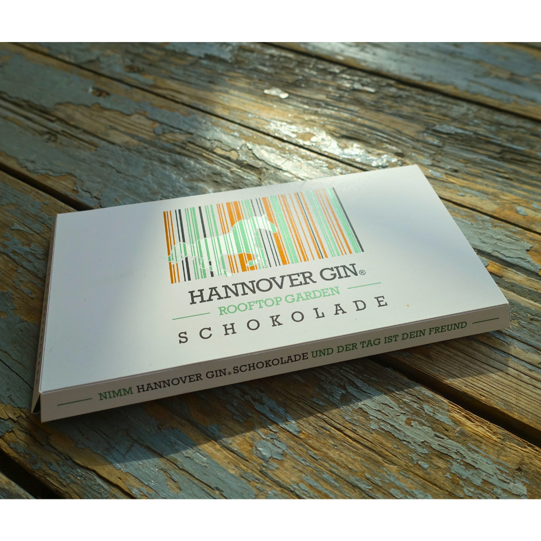 301 • HANNOVER GIN CHOCOLATE ROOFTOP GARDEN • 80g • Bar