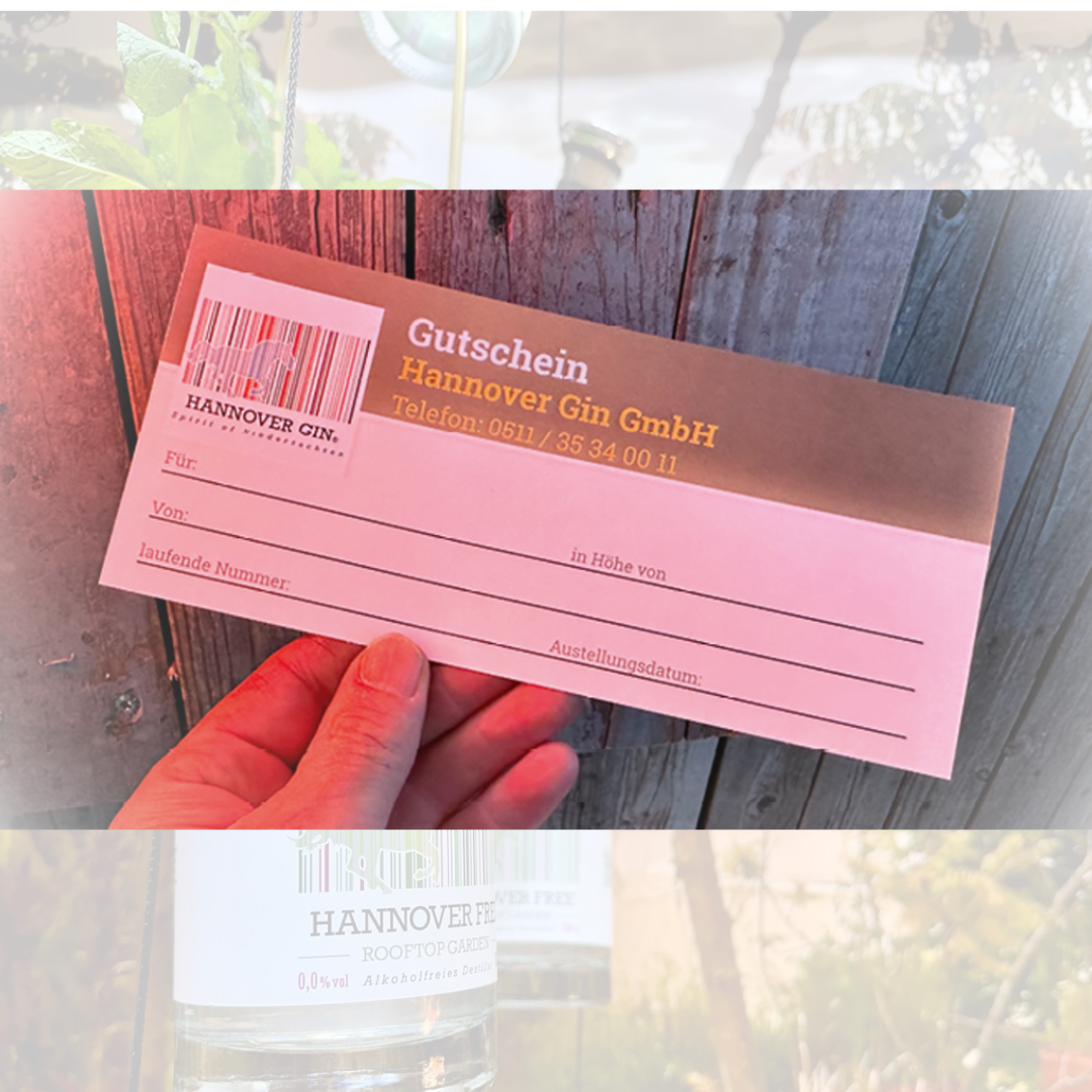 203 • Gutschein - HANNOVER GIN