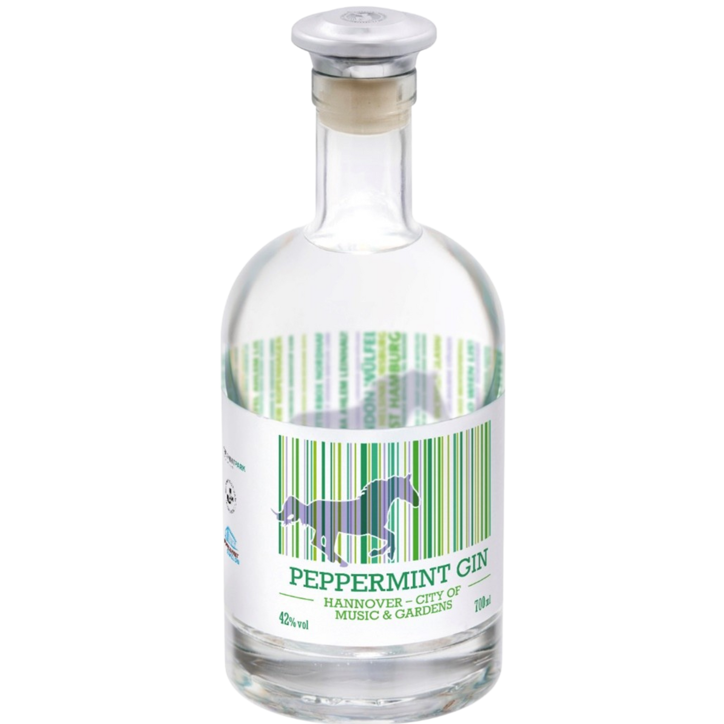 35 • PEPPERMINT GIN HANNOVER CITY OF MUSIC & GARDENS • 0,7l • 42% vol.
