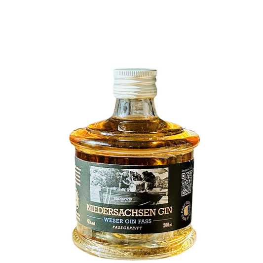 NIEDERSACHSEN GIN • WESER GIN FASS • 0,2l • 42% vol.