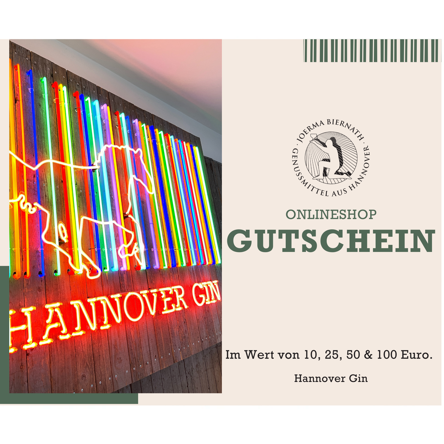 Hannover Gin Onlineshop Gutschein